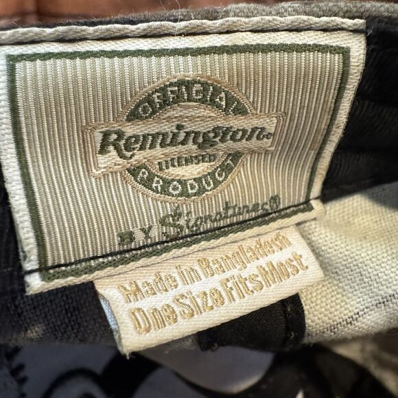 Remington Hat Cap Pheasant Camouflage H & L Adjustable Strap Hunting Outdoors - Picture 7 of 7